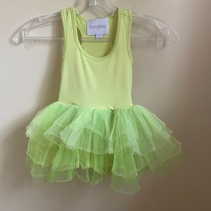 Iloveplum 1yr Tutu in Hallie green color